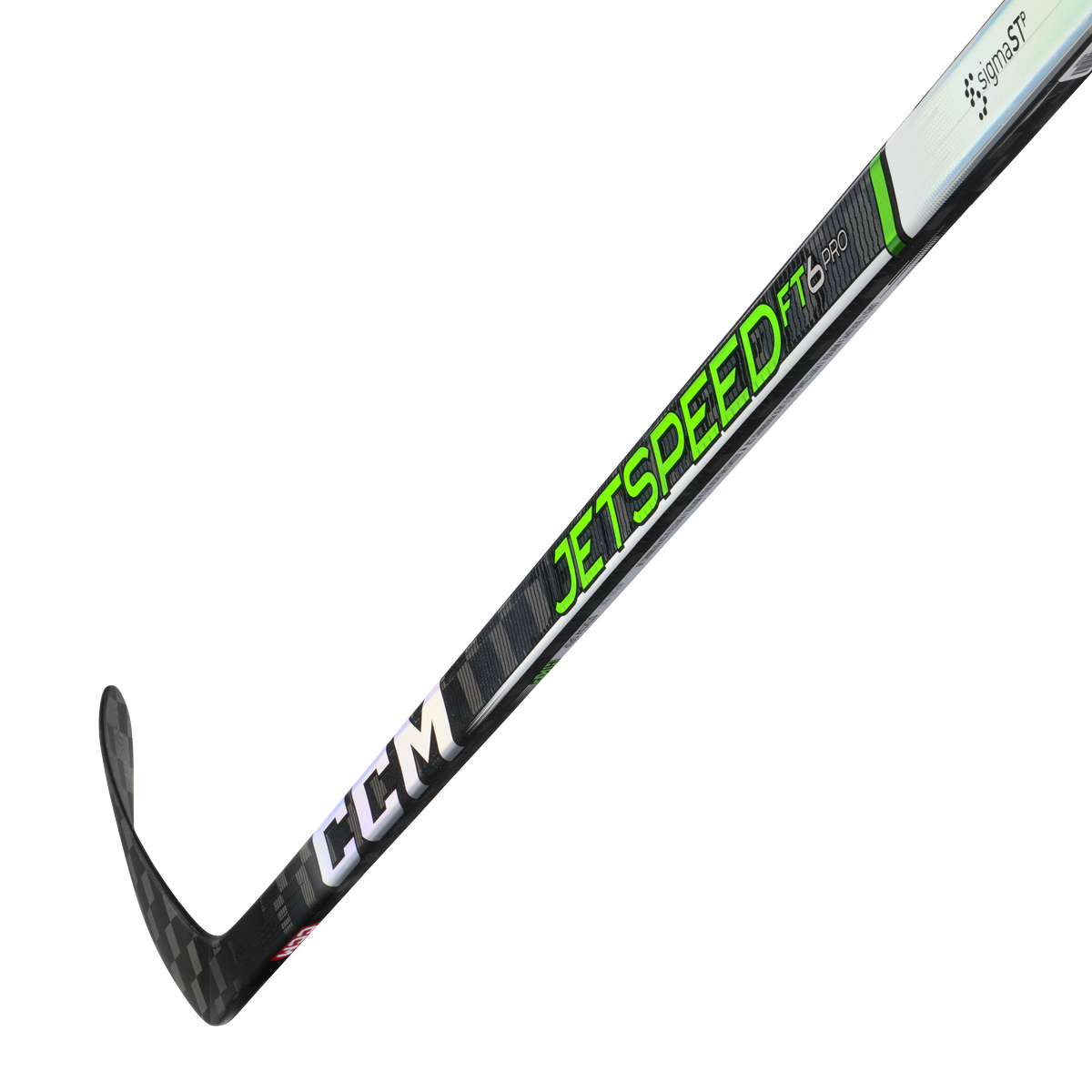 CCM JetSpeed FT6 Pro Senior Hockey Stick (Green)