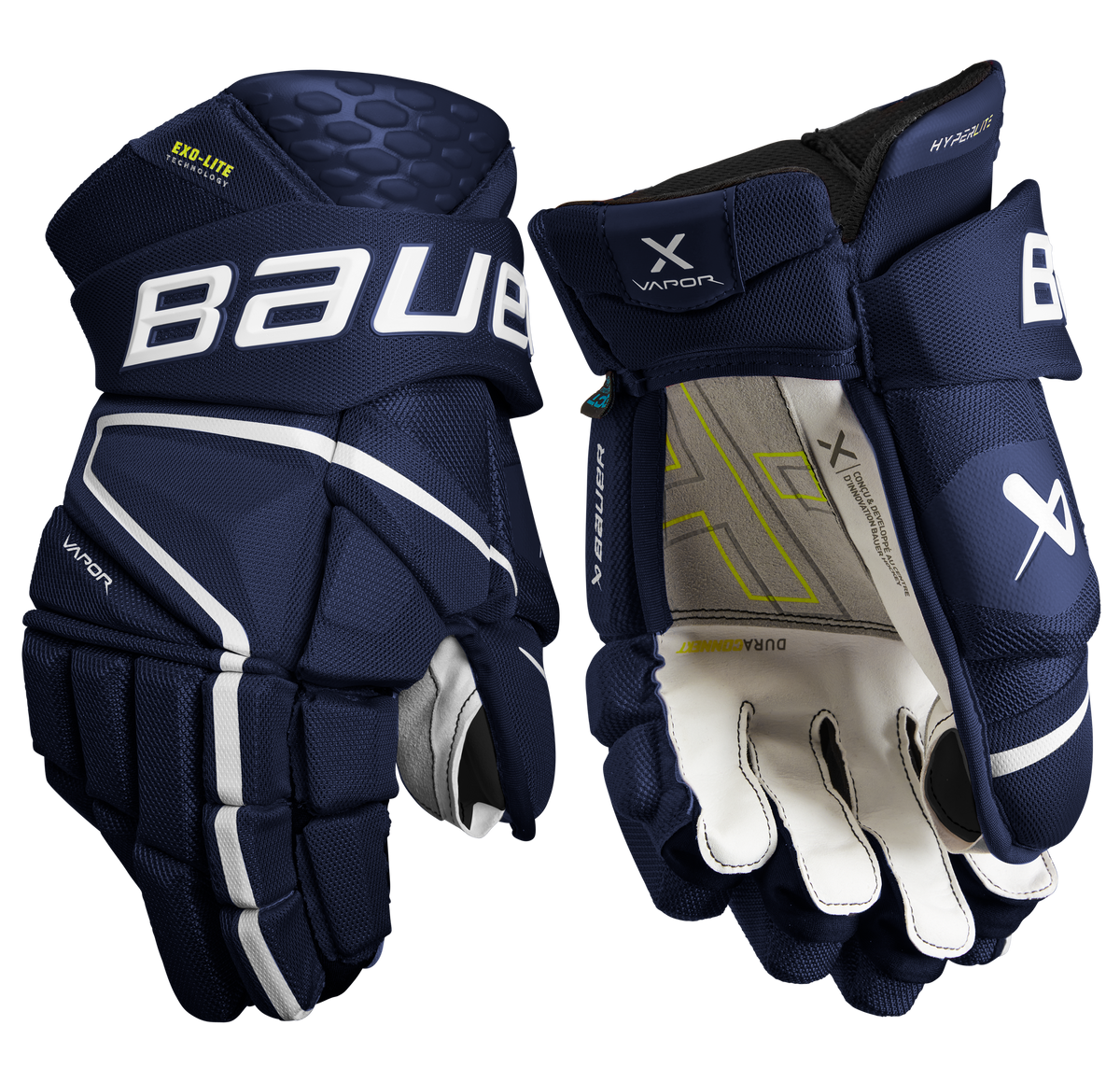 Bauer Vapor Hyperlite Intermediate Hockey Gloves