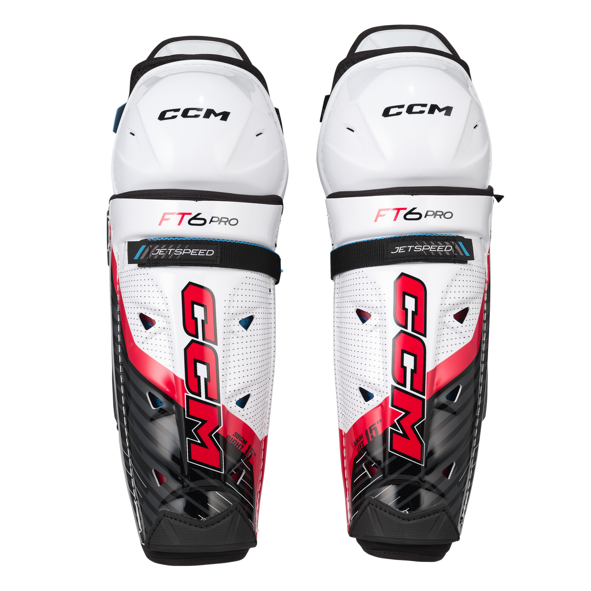 CCM JetSpeed FT6 Pro Senior Shin Guards
