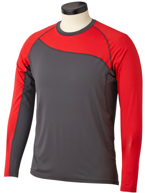 Bauer S19 Pro Long-Sleeve Baselayer Mens Top (Red)