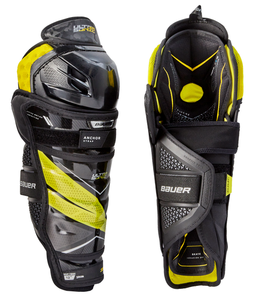  Bauer Supreme Ultrasonic Senior Shin Guards