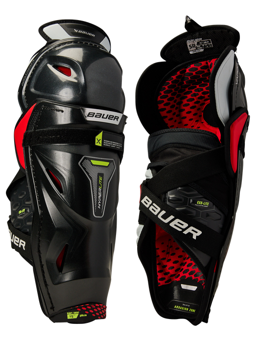  Bauer Vapor Hyperlite Senior Shin Guards