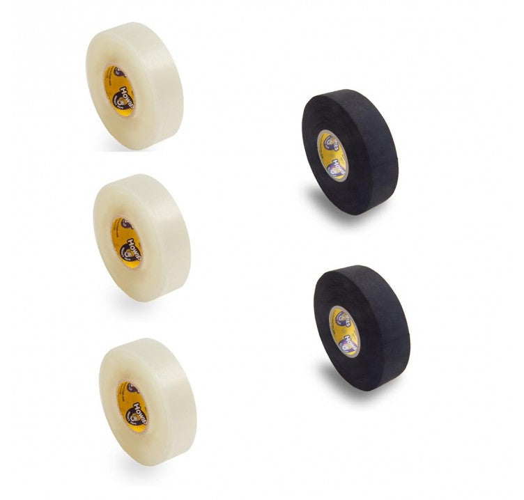  Howies 5-Pack Tape Retail (3 X Clear / 2 X Black)