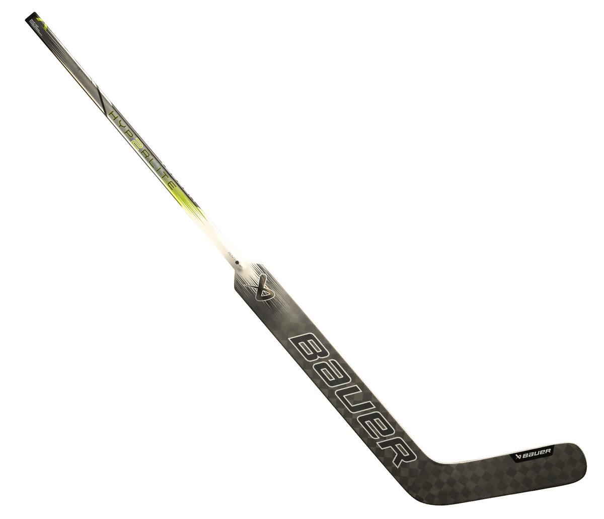  Bauer Vapor Hyperlite2 Senior Goalie Stick (Silver Black)