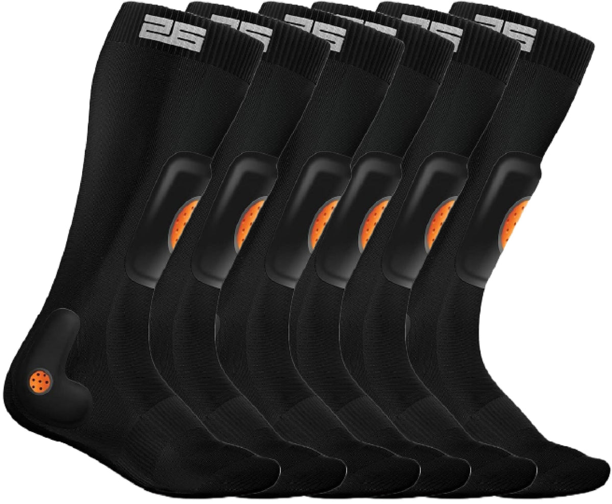 Stable 26 Ski Tibial Socks (6 Pairs)