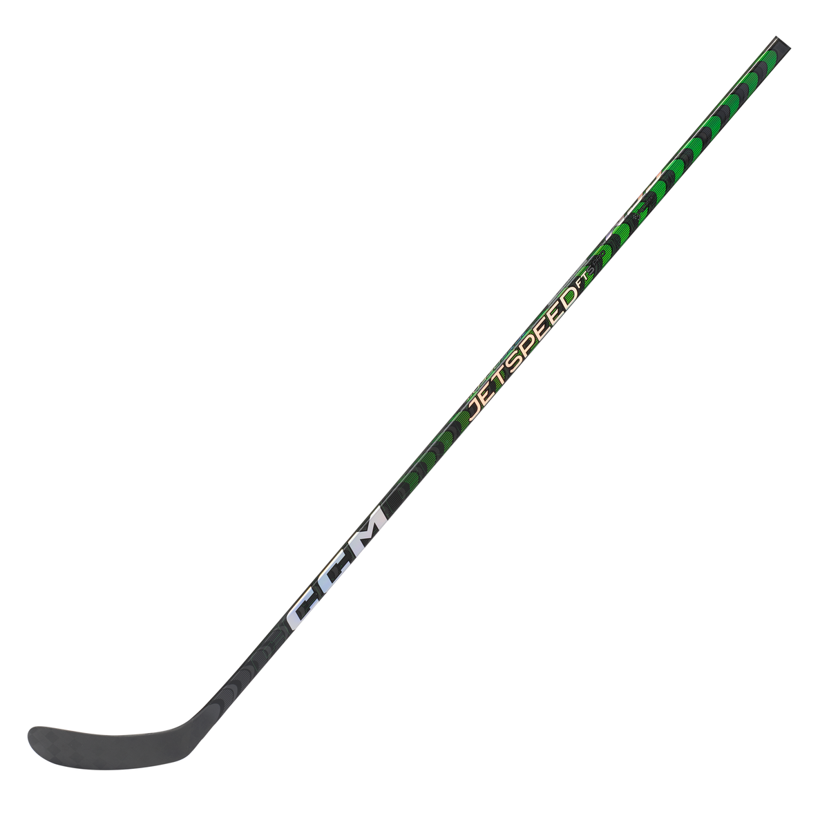  CCM JetSpeed FT5 Pro Intermediate Hockey Stick (Green)