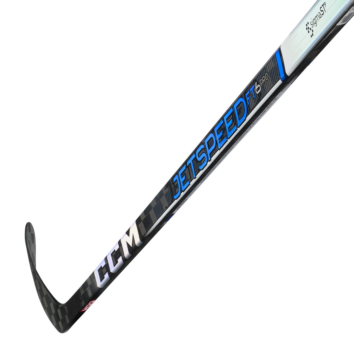  CCM JetSpeed FT6 Pro Junior Hockey Stick (Blue)