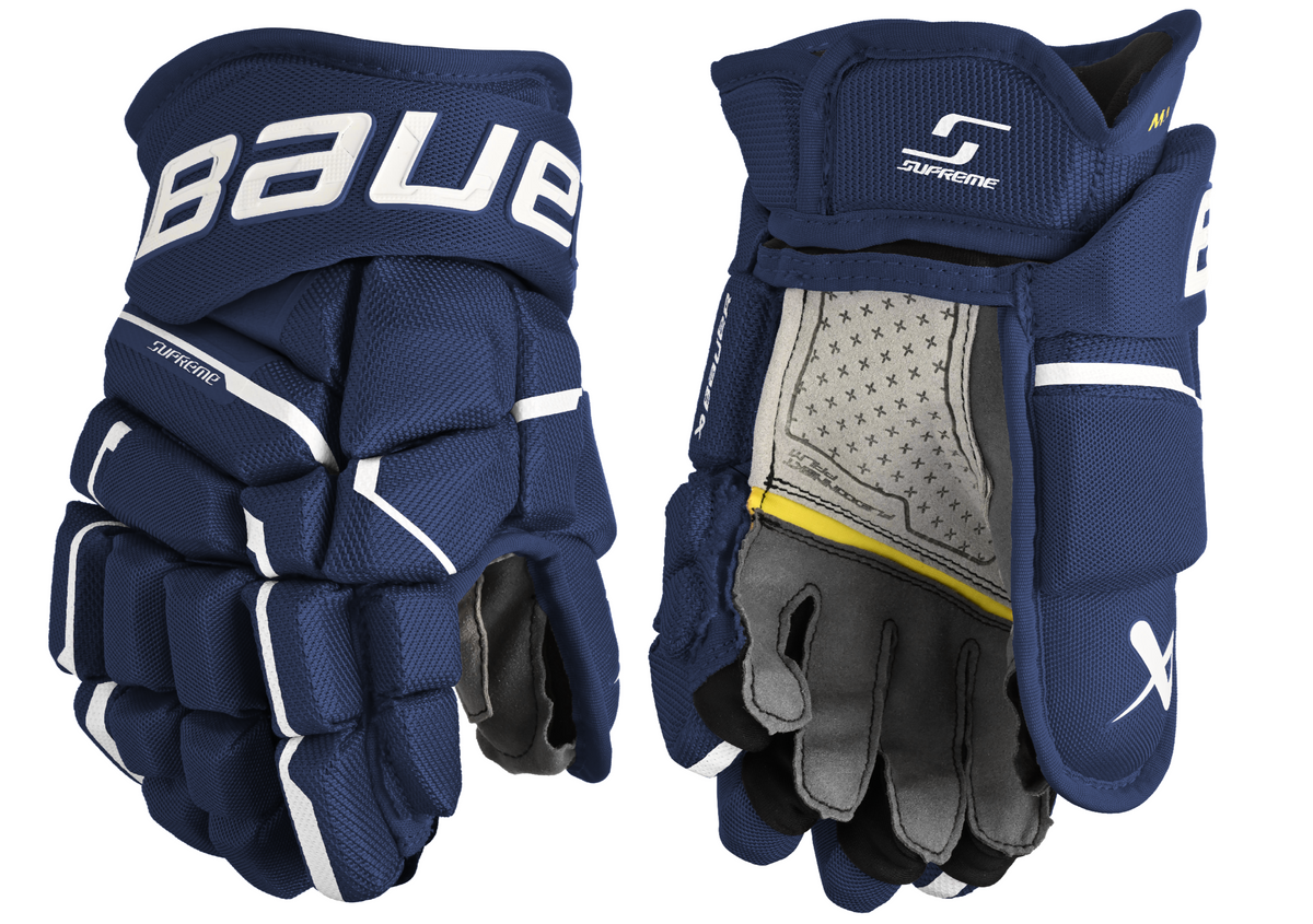  Bauer Supreme Mach Junior Hockey Gloves