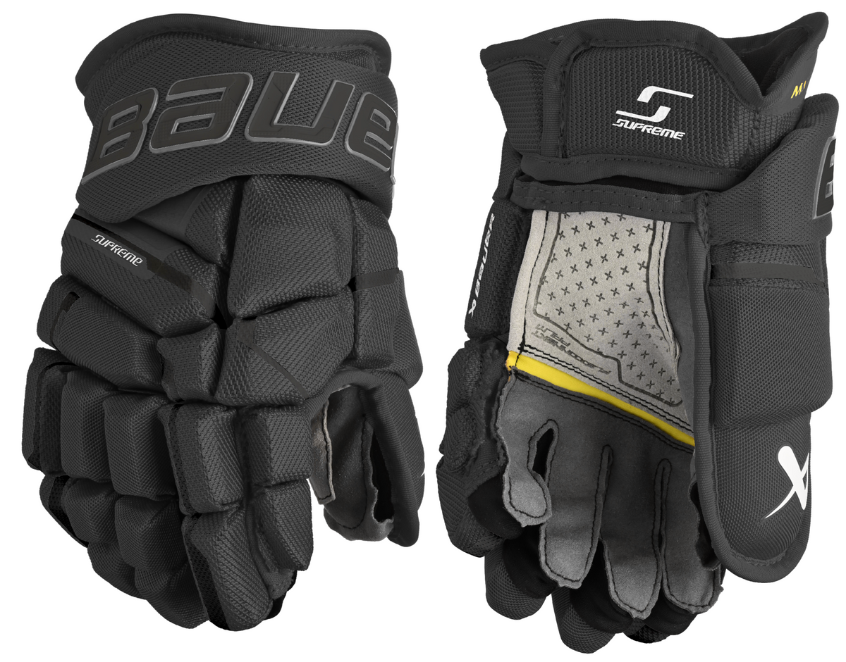  Bauer Supreme Mach Junior Hockey Gloves