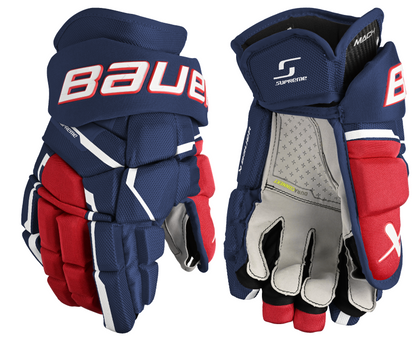  Bauer Supreme Mach Senior Hockey Gloves