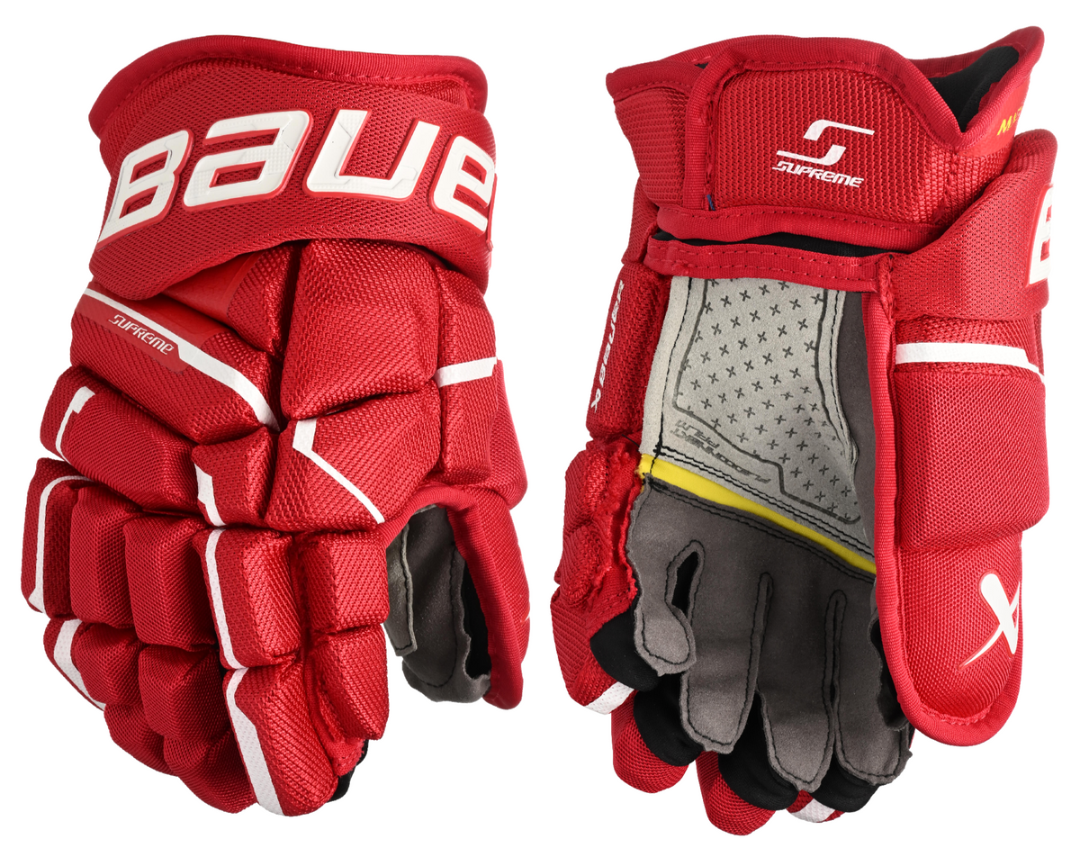  Bauer Supreme Mach Junior Hockey Gloves