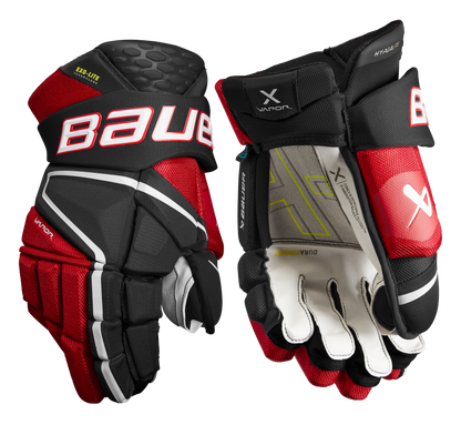  Bauer Vapor Hyperlite Intermediate Hockey Gloves