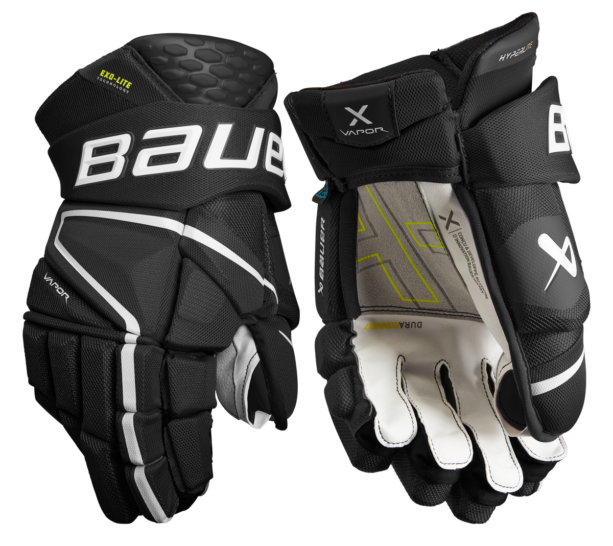  Bauer Vapor Hyperlite Intermediate Hockey Gloves