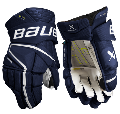  Bauer Vapor Hyperlite Intermediate Hockey Gloves