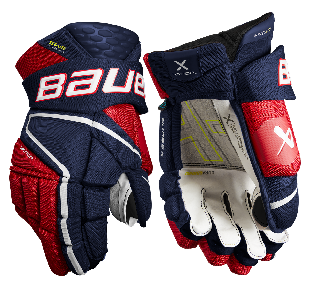  Bauer Vapor Hyperlite Intermediate Hockey Gloves