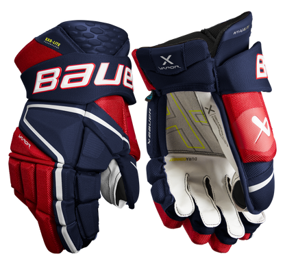  Bauer Vapor Hyperlite Intermediate Hockey Gloves