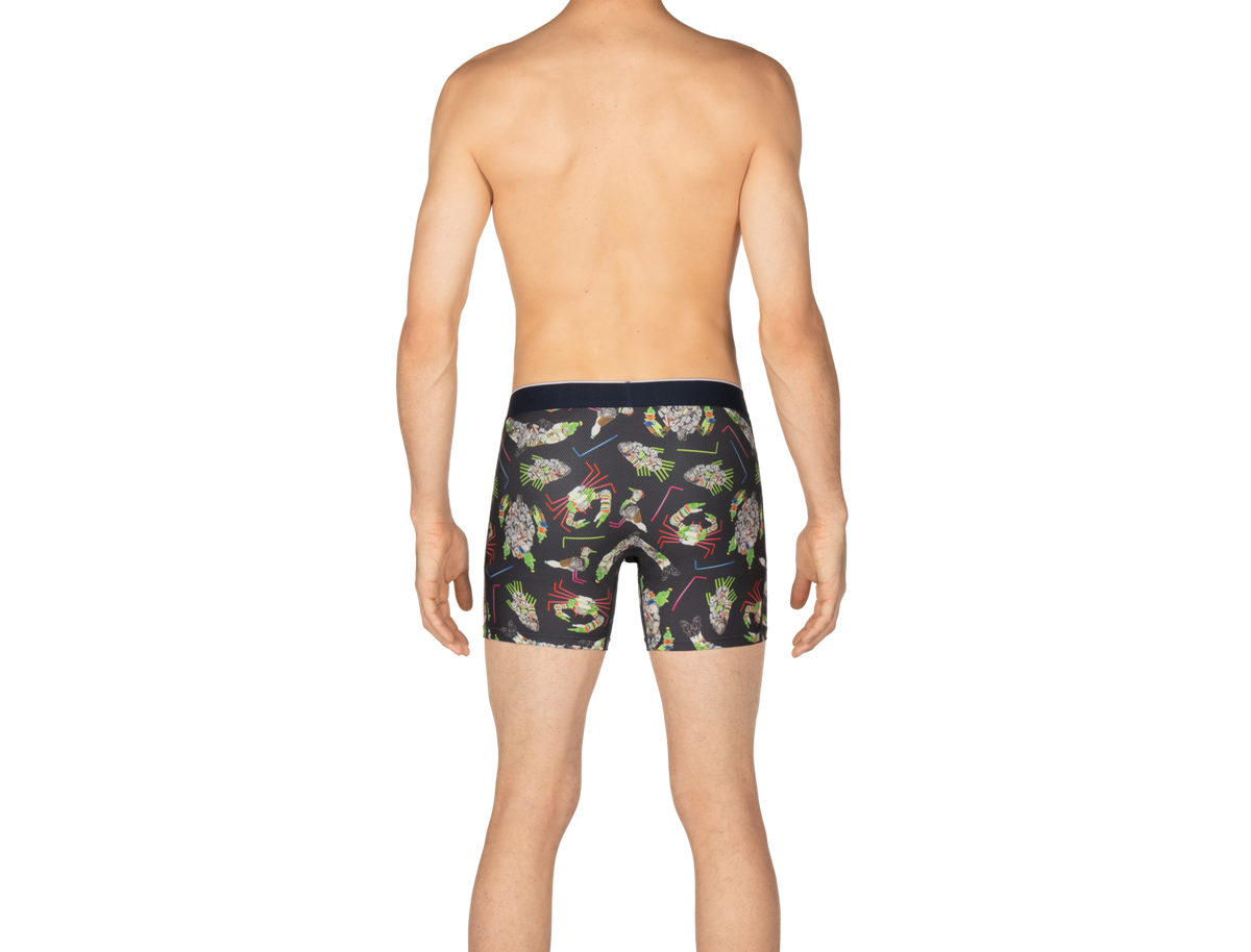  SAXX Volt Boxer Brief Washed Ashore