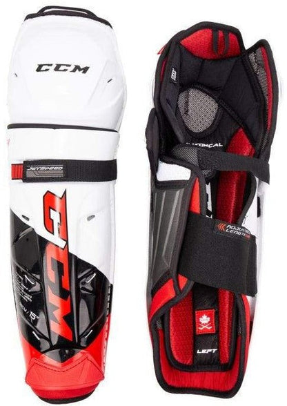  CCM JetSpeed FT4 Pro Junior Shin Guards