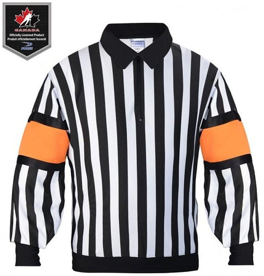  Force Men's Pro Sewn-In Armbands Referee Jersey