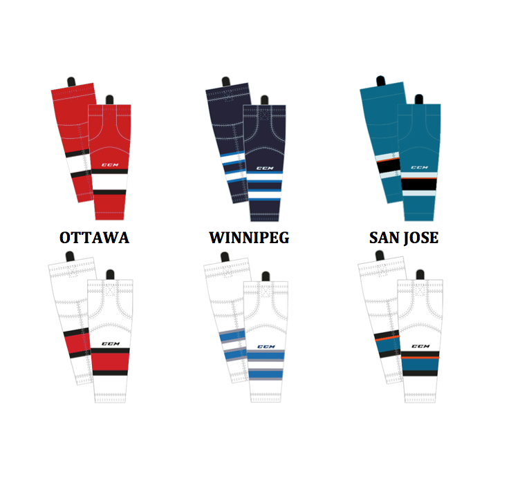  CCM SX8000 Game Sock Intermediate