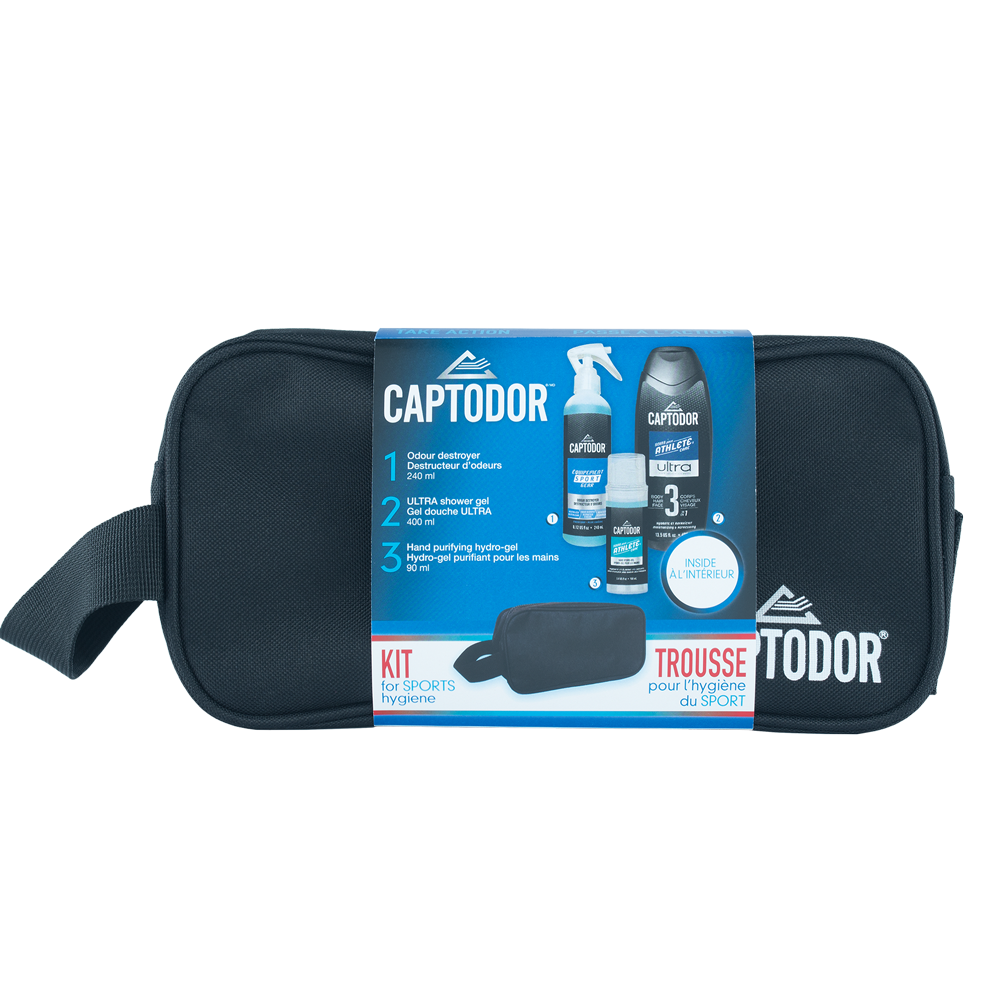  Captodor Odor Destroyer Toiletry Bag Kit