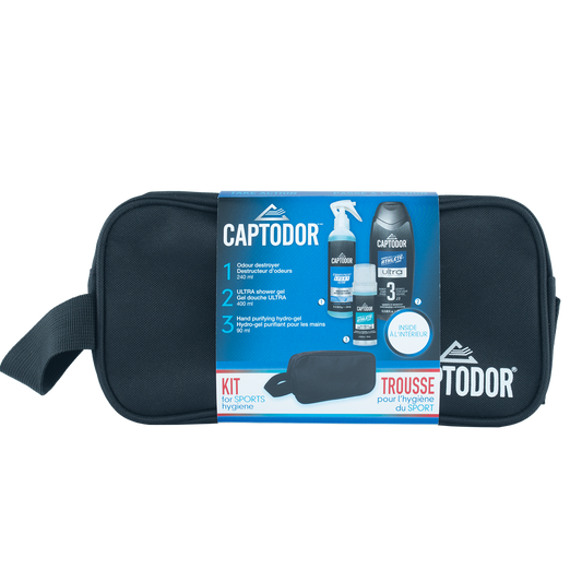  Captodor Odor Destroyer Toiletry Bag Kit