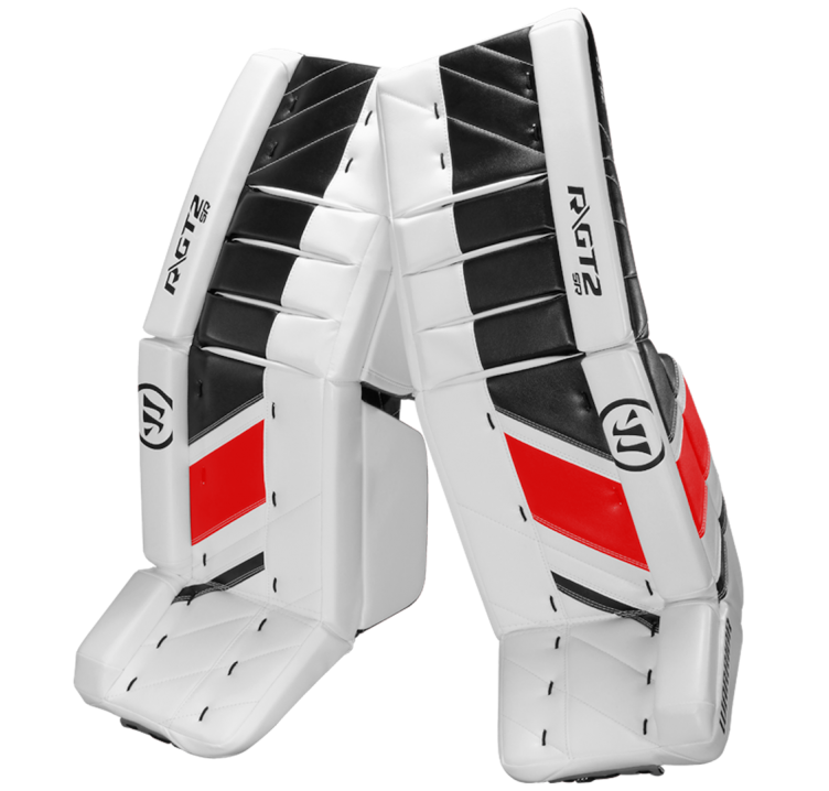  Warrior Ritual GT2 Senior Goalie Pads (w/ Knee Pads)